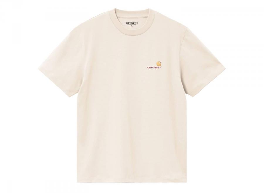 Carhartt Women American Script Tshirt Moonbeam I032218 - Carhartt Wip