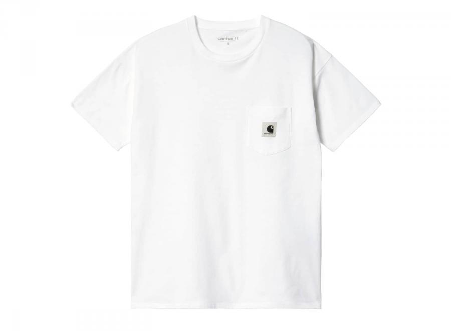 Carhartt W Pocket Tshirt White I032215 - Carhartt Wip