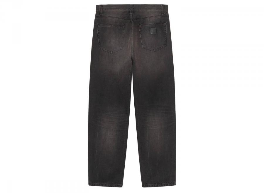 Carhartt WIP Aaron Pant Black Tobacco Used Wash I036728.89.0R.00 - Carhartt Wip