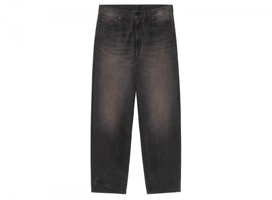 Carhartt WIP Aaron Pant Black Tobacco Used Wash I036728.89.0R.00 - Carhartt Wip