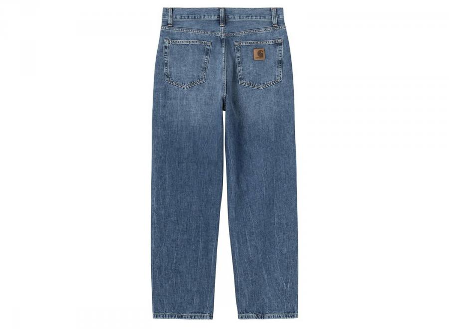Carhartt WIP Aaron Pant Blue Marble Used Wash I036728.01.7X.00 - Carhartt Wip