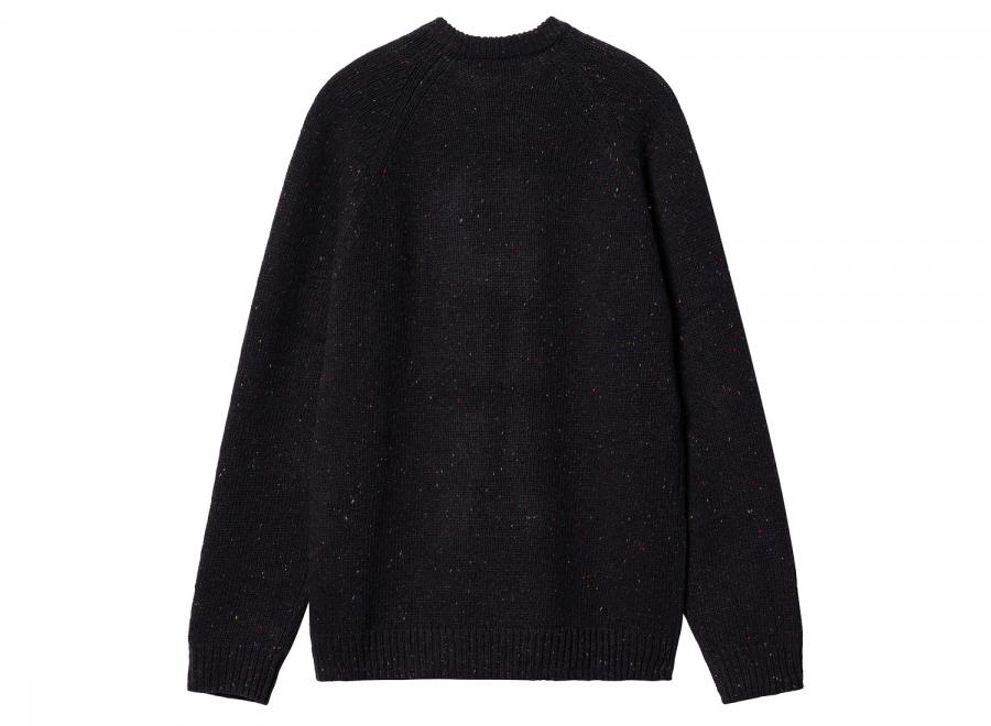 Carhartt WIP Anglistic Sweater Speckled Dark Navy I010977.1T4.XX.03 - Carhartt Wip