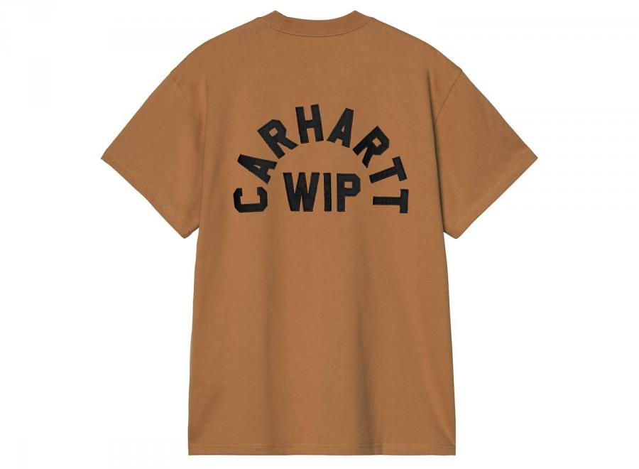 Carhartt WIP Arch Script Tshirt WIP H Brown / Black I037255.3YY.XX.03 - Carhartt Wip
