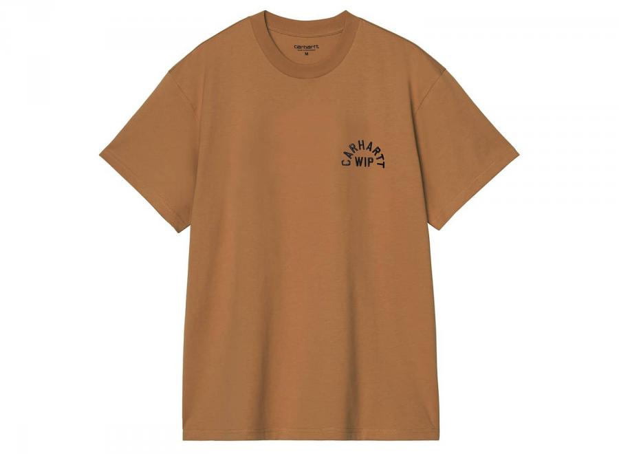 Carhartt WIP Arch Script Tshirt WIP H Brown / Black I037255.3YY.XX.03 - Carhartt Wip