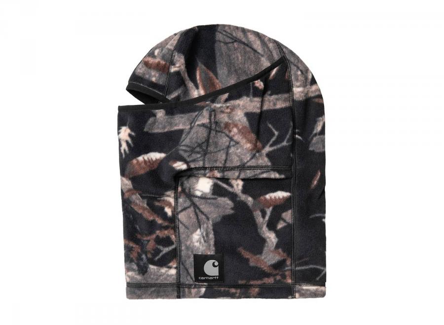 Carhartt WIP Blevin Mask Camo Feather Tree Black I037096.3X5.XX.06 - Carhartt Wip