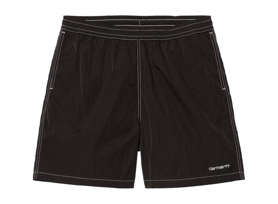 Carhartt WIP Canby Swim Trunks Black / White I034570 - Carhartt Wip