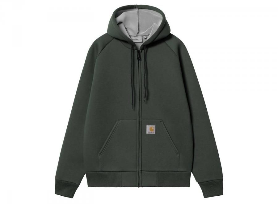 Carhartt WIP Car-Lux Hooded Jacket Raven I032935.3T6.XX.03 - Carhartt Wip