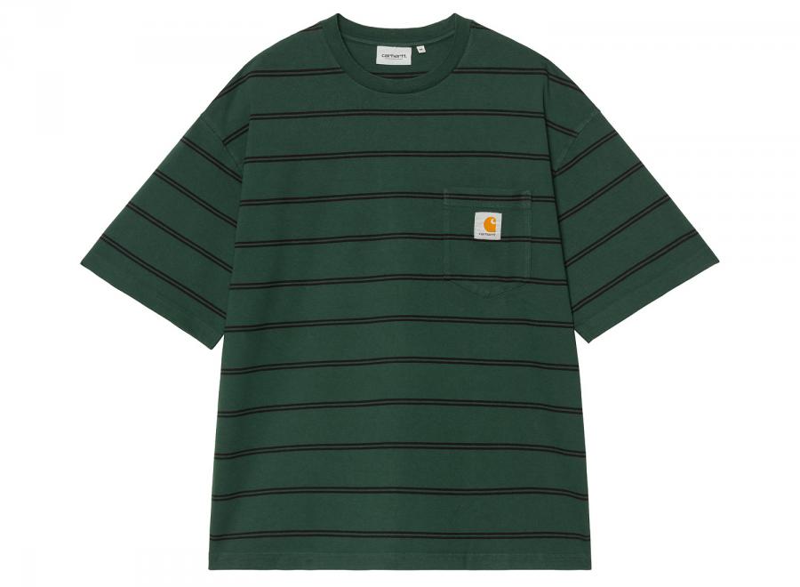 Carhartt WIP Cardona Pocket Tshirt Cardona Stripe Natural / Garment Dyed I037272.3VO.GD.03 - Carhartt Wip
