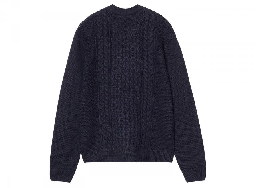 Carhartt WIP Caster Knit Sweater Dark Navy I037034.1C.XX.03 - Carhartt Wip