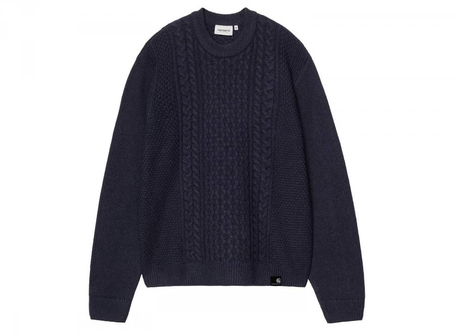 Carhartt WIP Caster Knit Sweater Dark Navy I037034.1C.XX.03 - Carhartt Wip