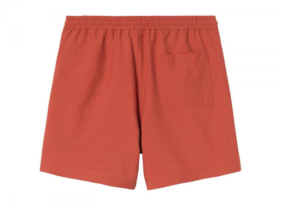 Carhartt WIP Chase Swim Trunks Oxide Red / Gold I035062 - Carhartt Wip