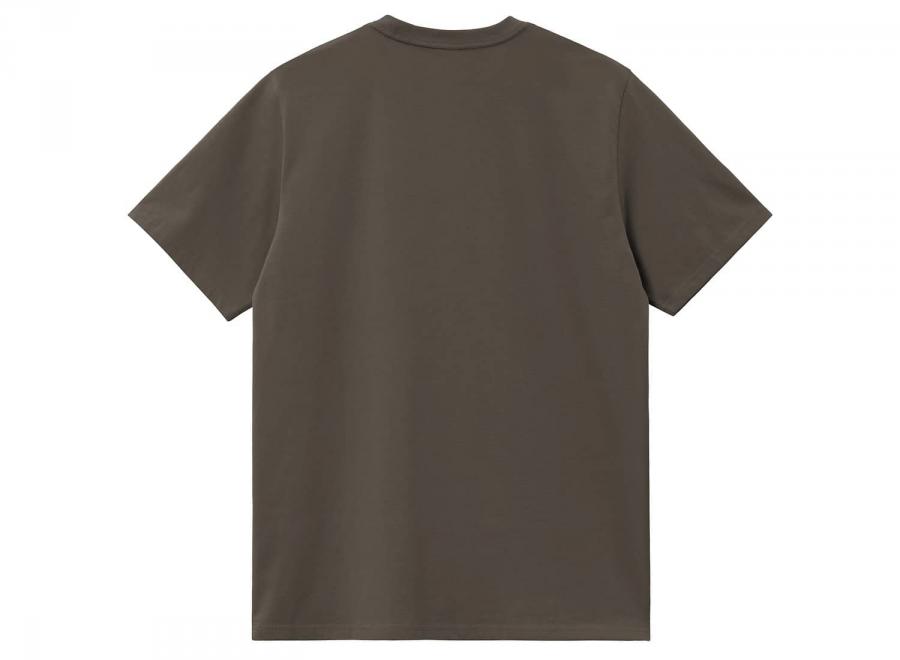 Carhartt WIP Chase Tshirt Shungite / Gold I026391.3X9.XX.03 - Carhartt Wip