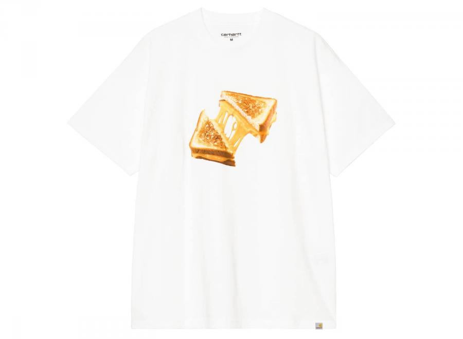 Carhartt WIP Cheese Toast Tshirt White I036882.02.XX.03 - Carhartt Wip