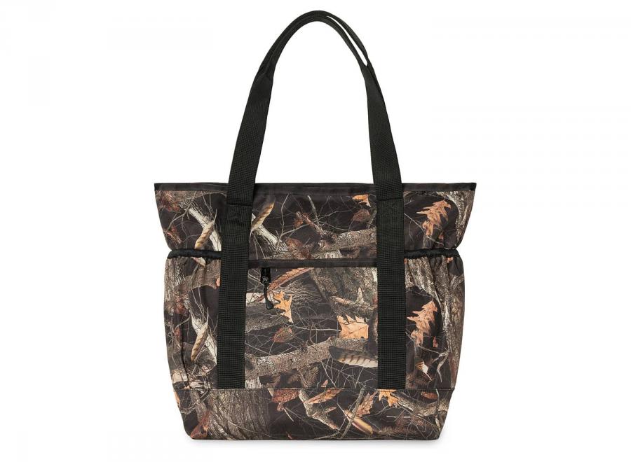 Carhartt WIP Clapton Tote Bag Camo Feather Tree Black I036885.3X5.XX.06 - Carhartt Wip