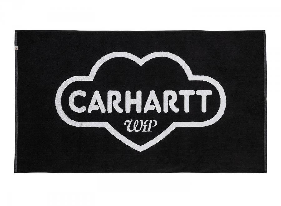 Carhartt WIP Cloud Heart Towel Cotton Black / White I036362 - Carhartt Wip