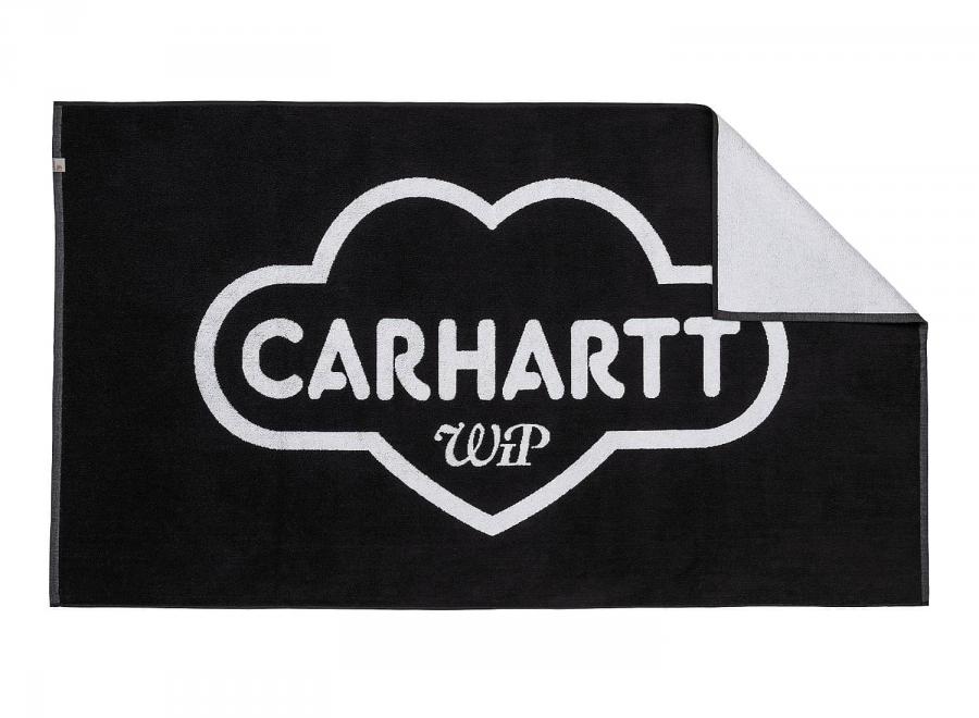 Carhartt WIP Cloud Heart Towel Cotton Black / White I036362 - Carhartt Wip