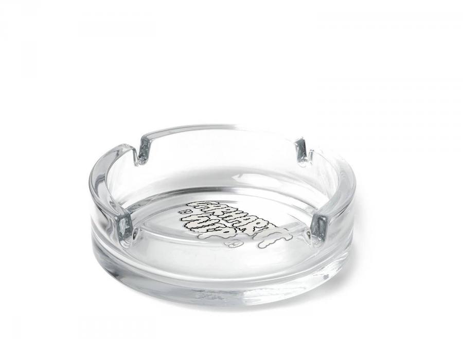 Carhartt WIP Cloud Script Ashtray Glass Clear I036960 - Carhartt Wip