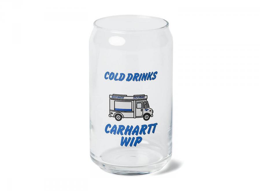 Carhartt WIP Cold Drinks Can Glass Clear I036425 - Carhartt Wip