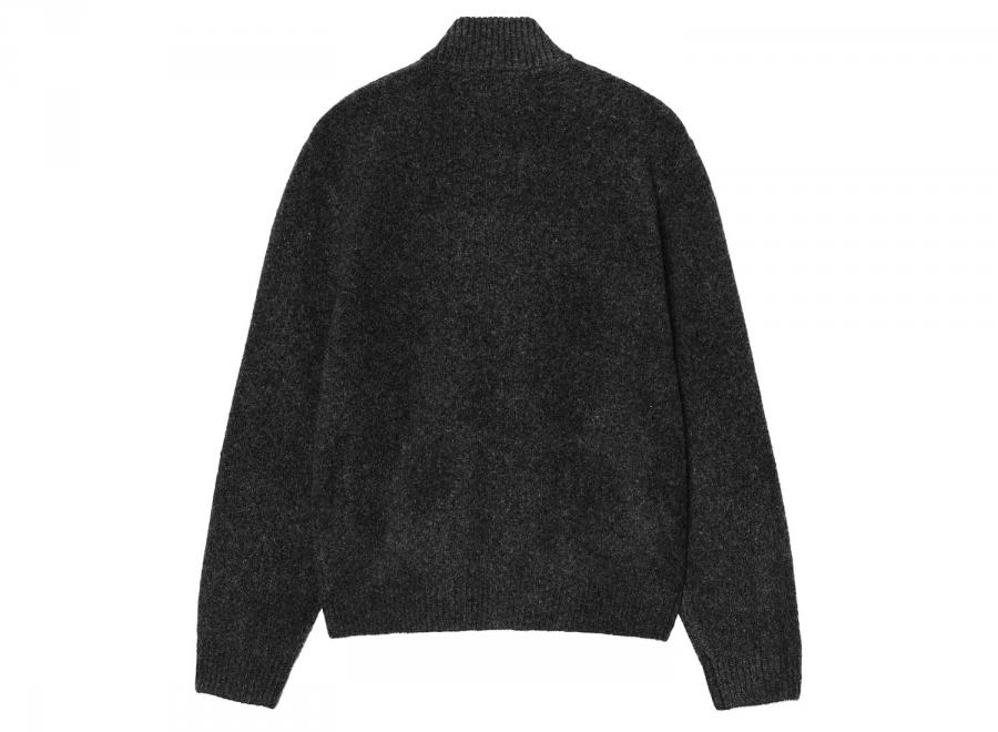 Carhartt WIP Curtis Sweater Jacket Tangled Black I037033.3Z8.XX.03 - Carhartt Wip