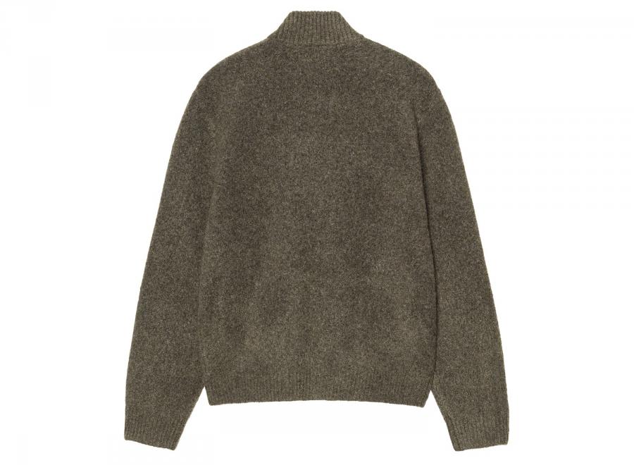 Carhartt WIP Curtis Sweater Jacket Tangled Shungite I037033.3ZA.XX.03 - Carhartt Wip