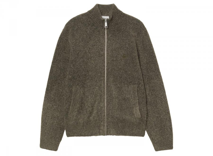 Carhartt WIP Curtis Sweater Jacket Tangled Shungite I037033.3ZA.XX.03 - Carhartt Wip