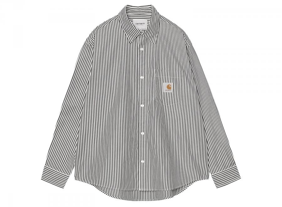 Carhartt WIP Daldry Shirt Office Black / Wax I035952.3J7.XX.03 - Carhartt Wip