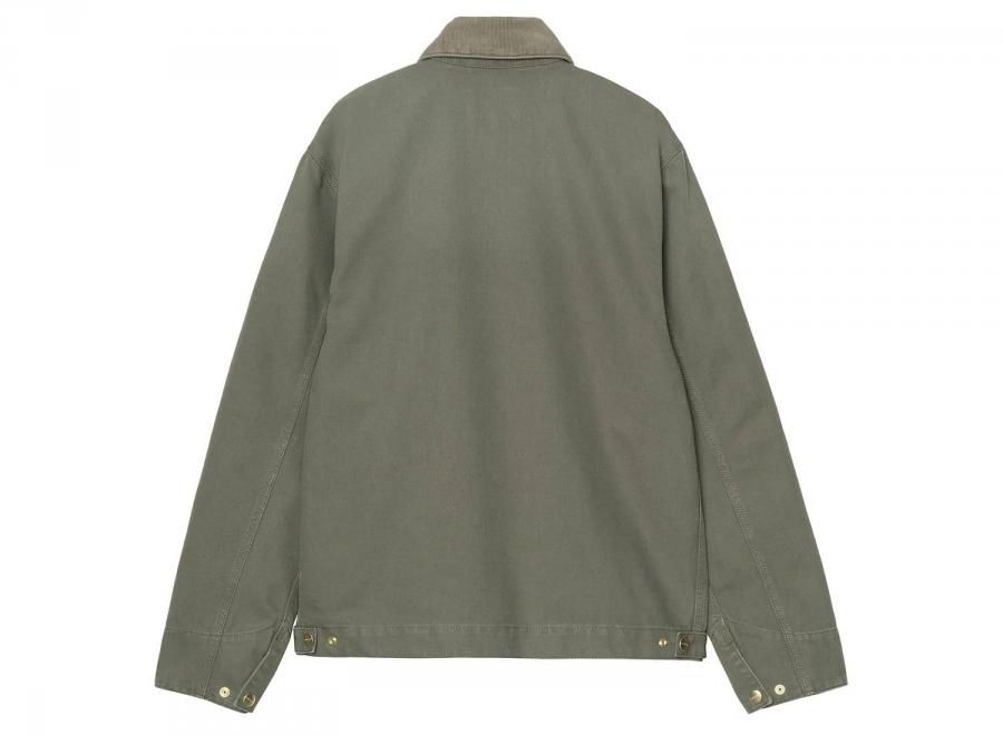 Carhartt WIP Detroit Jacket Canvas Leaf / Leaf stone canvas I034819 - Carhartt Wip