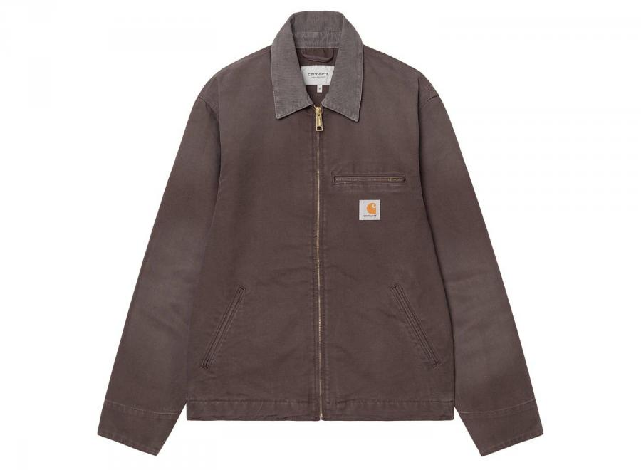 Carhartt WIP Detroit Jacket Canvas Shale / Shale stone canvas I034819 - Carhartt Wip