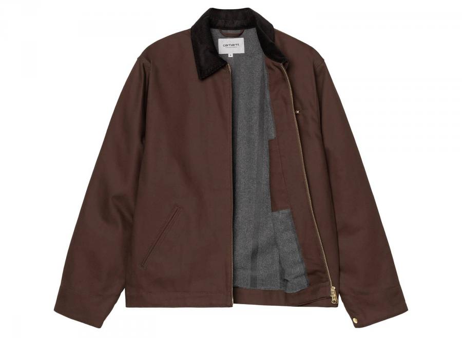 Carhartt WIP Detroit Jacket Tobacco / Black Rigid I015264.1YL.01.03 - Carhartt Wip