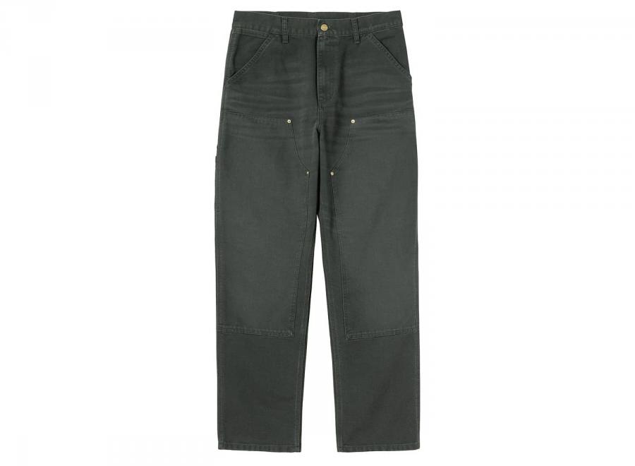 Carhartt WIP Double Knee Pant Raven Stone Canvas I034796.3T6.4O.32 - Carhartt Wip