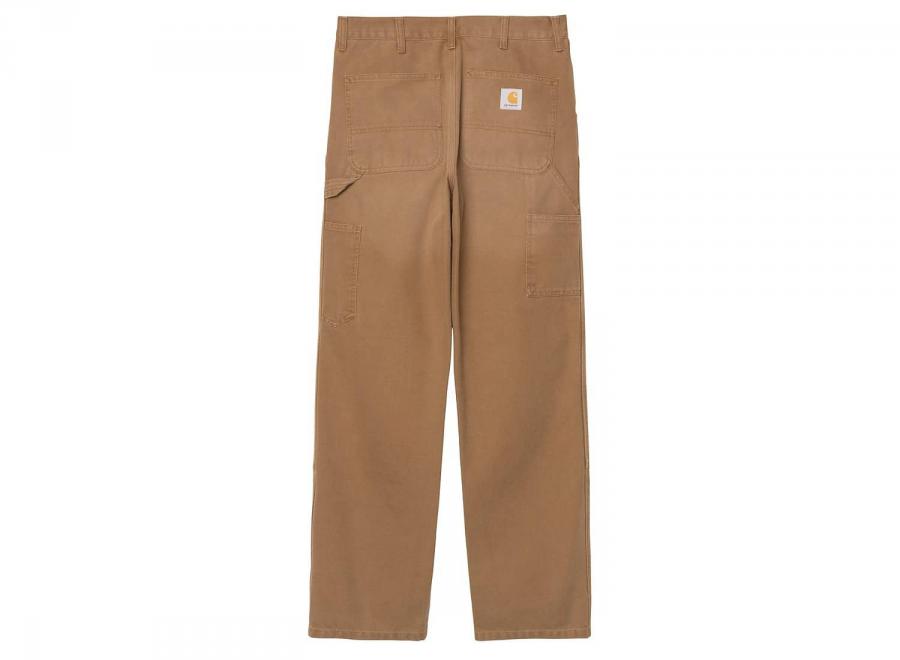 Carhartt WIP Double Knee Pant WIP H Brown Stone Canvas I034796.3TG.4O.32 - Carhartt Wip