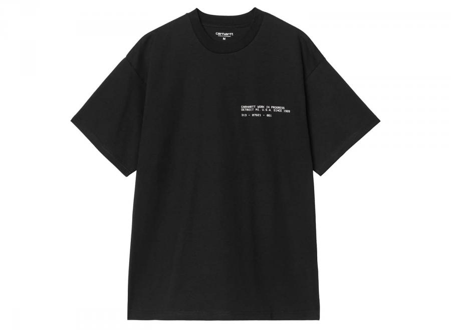 Carhartt WIP Feather Progress Tshirt Black I037227.89.XX.03 - Carhartt Wip