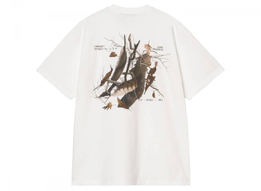 Carhartt WIP Feather Progress Tshirt White I037227.02.XX.03 - Carhartt Wip