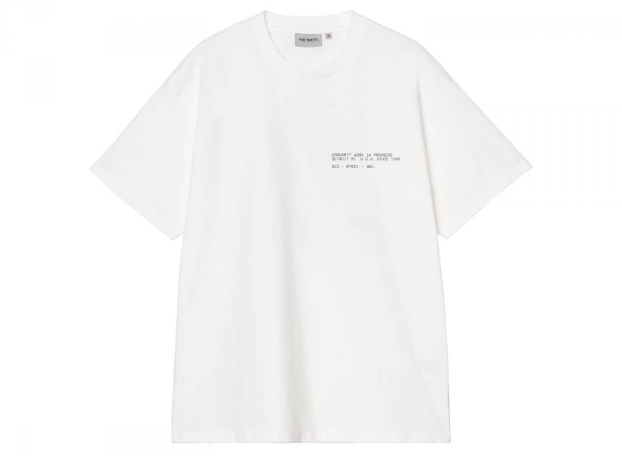 Carhartt WIP Feather Progress Tshirt White I037227.02.XX.03 - Carhartt Wip