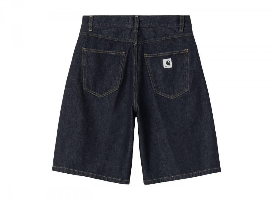 Carhartt WIP Femme Brandon Short Denim Blue Rinsed I037021 - Carhartt Wip