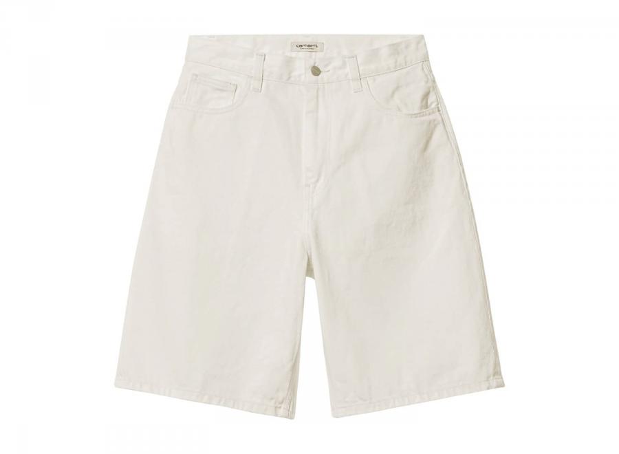 Carhartt WIP Femme Brandon Short Denim White Rinsed I037021 - Carhartt Wip