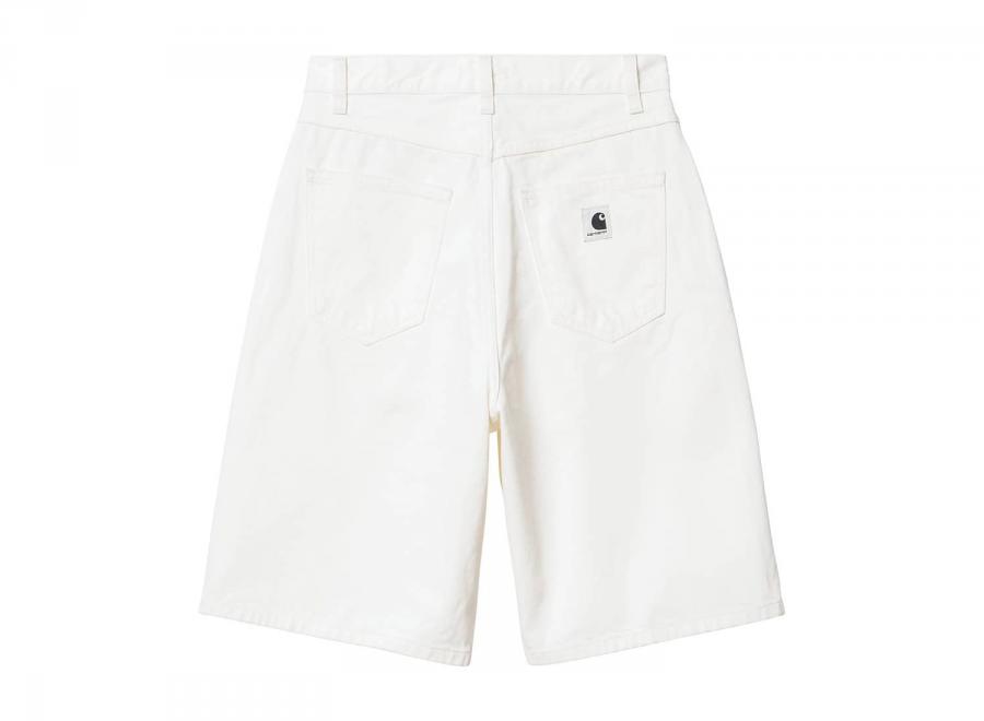 Carhartt WIP Femme Brandon Short Denim White Rinsed I037021 - Carhartt Wip