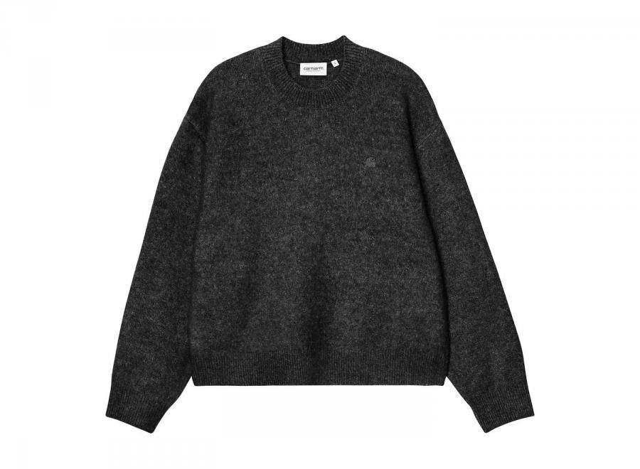 Carhartt WIP Femme Curtis Sweater Tangled Black I037179.3Z8.XX.03 - Carhartt Wip