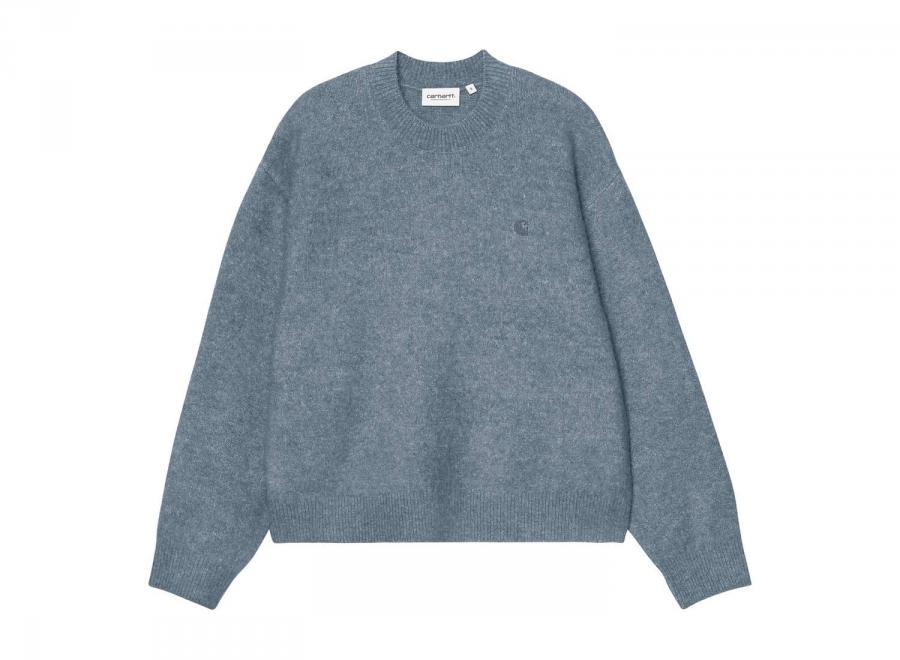 Carhartt WIP Femme Curtis Sweater Tangled Shady Blue I037179.3ZC.XX.03 - Carhartt Wip