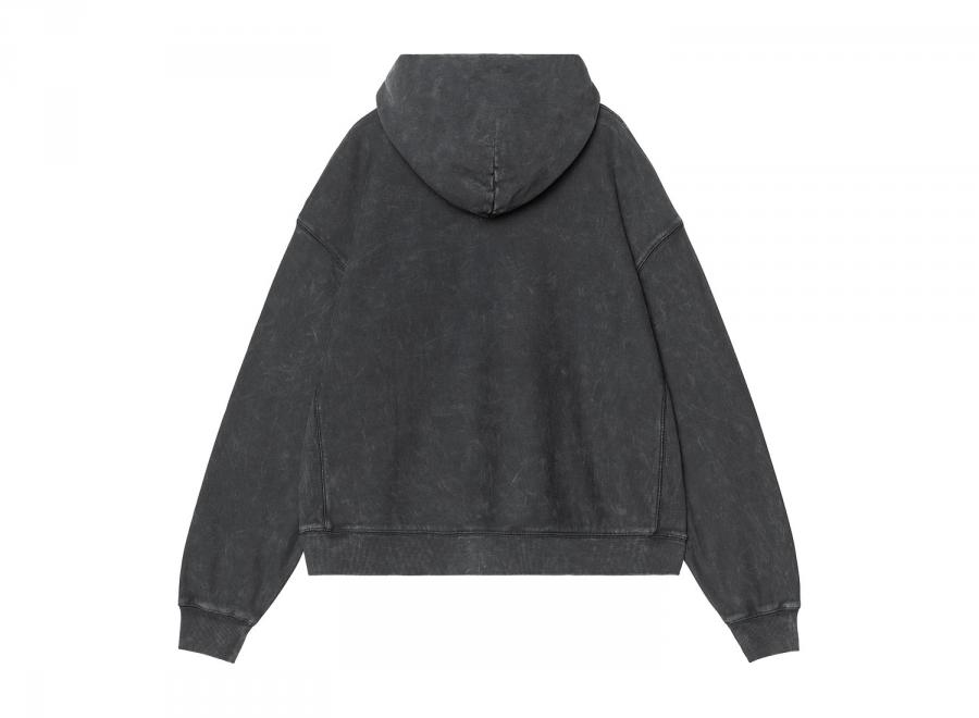 Carhartt WIP Femme Hooded Lambert Sweat Black Moon Wash I037151.89.FQ.03 - Carhartt Wip