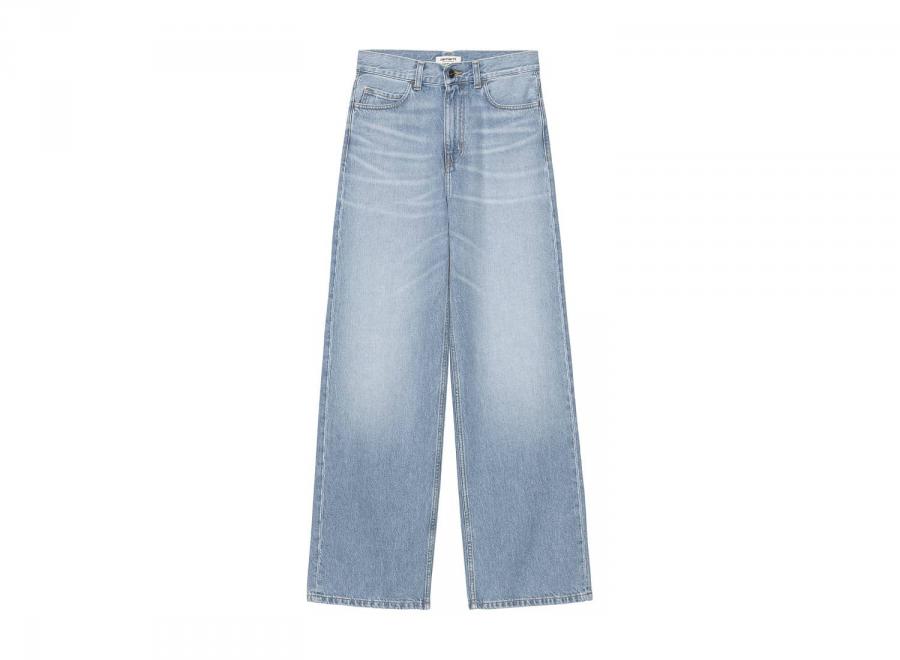 Carhartt WIP Femme Jane Pant Blue Heavy True Stone I030497.01.0T.00 - Carhartt Wip