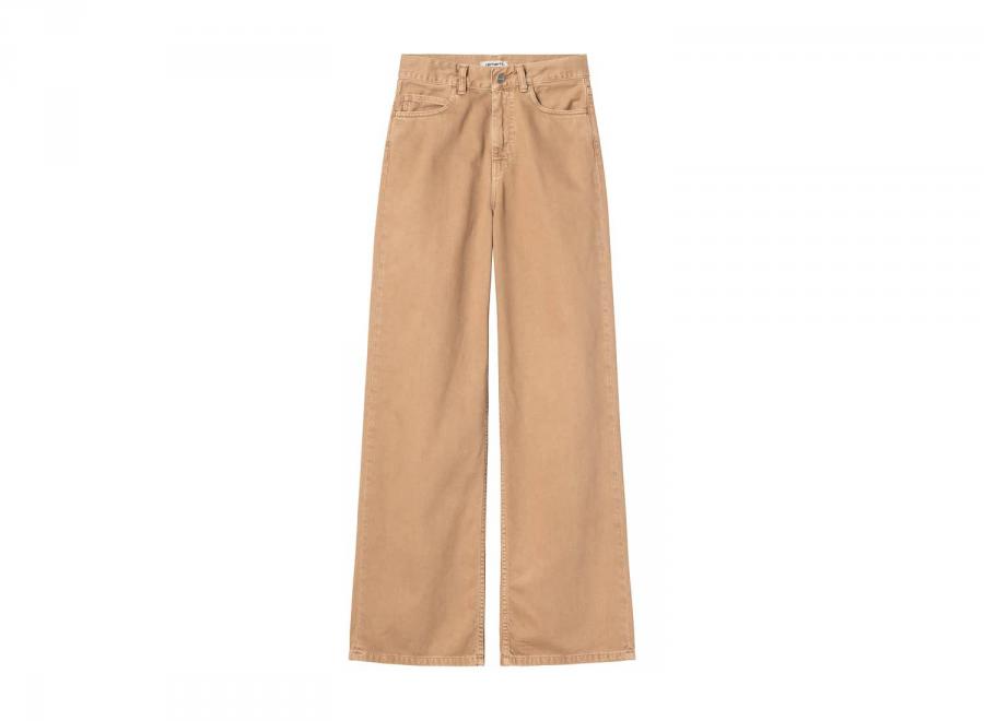 Carhartt WIP Femme Jane Pant Leather Stone Dyed I036518.8Y.4J.00 - Carhartt Wip