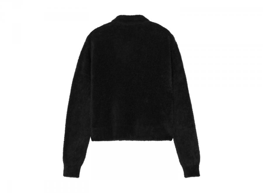 Carhartt WIP Femme LS Maine Polo Sweater Black / Black I037038.00E.XX.03 - Carhartt Wip