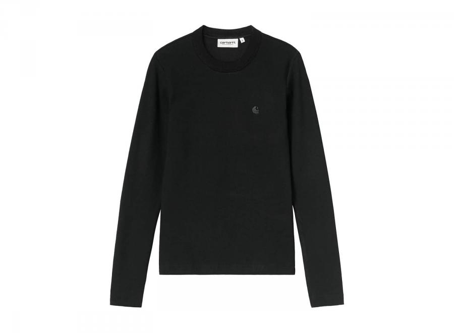 Carhartt WIP Femme LS Philipa Tshirt Black I037165.89.XX.03 - Carhartt Wip