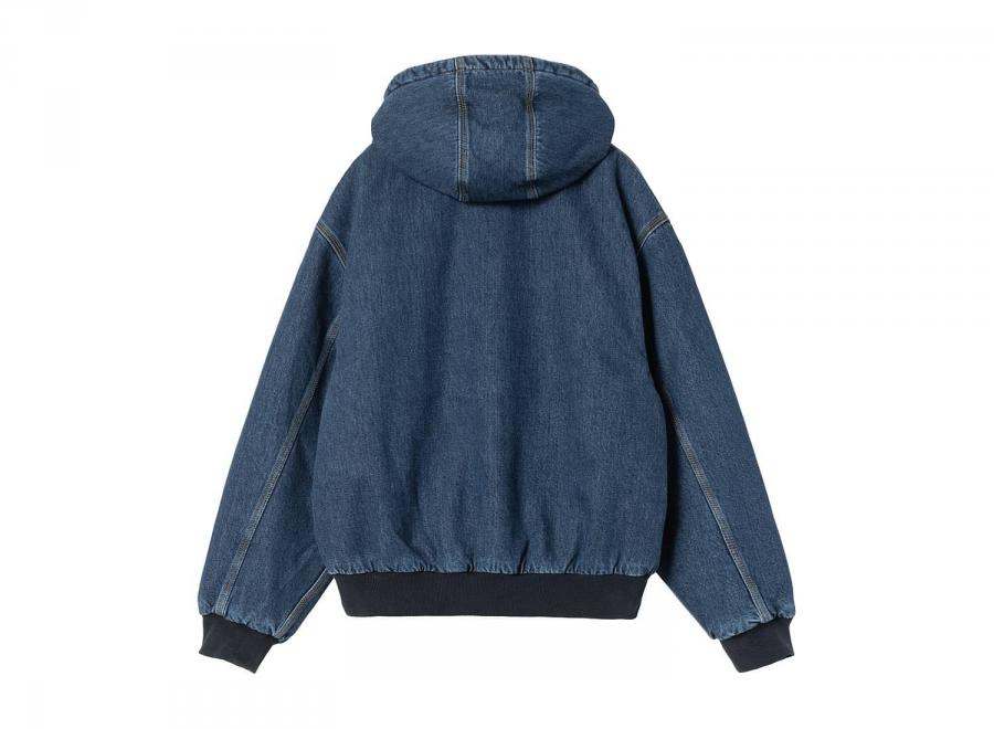 Carhartt WIP Women OG Active Jacket Blue Stone Washed I032240.01.06.03 - Carhartt Wip