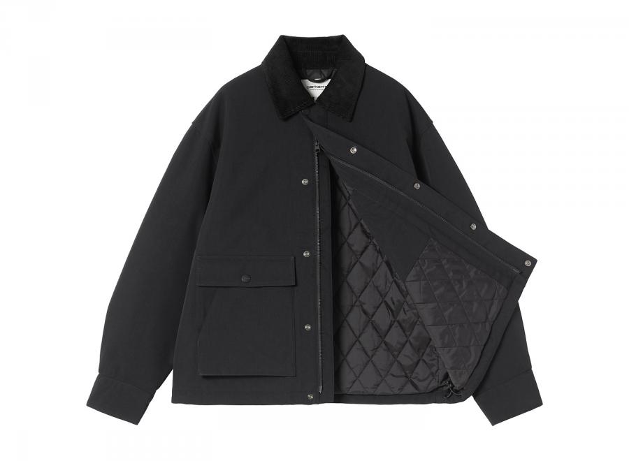 Carhartt WIP Femme Quentin Jacket Black / Styx I037042.3X7.XX.03 - Carhartt Wip