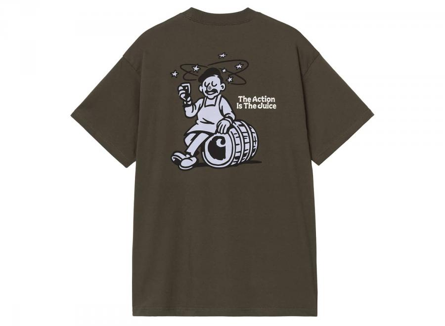 Carhartt WIP Grape Picker Tshirt Cypress I037231.63.XX.03 - Carhartt Wip