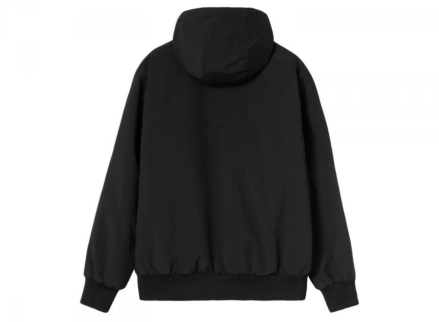 Carhartt WIP Hooded Sail Jacket Black / White I028436.0D2.XX.03 - Carhartt Wip