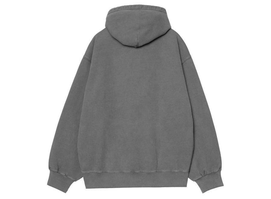 Carhartt WIP Hooded Vista Sweat Black Garment Dyed I029523.89.GD.03 - Carhartt Wip