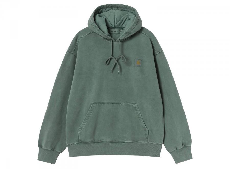 Carhartt WIP Hooded Vista Sweat Dark Scarab Garment Dyed I029523.3U0.GD.03 - Carhartt Wip
